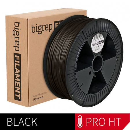 Pro HT Пластик BigRep, 2.85 мм, Черный, 8 кг.