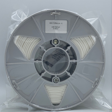 ABS Formula-X пластик CyberFiber, 1.75 мм, белый, 750 г