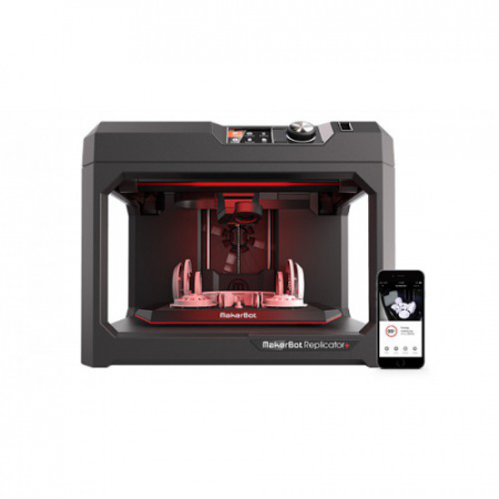 Изображение 3D принтер MakerBot Replicator + который можно купить в интернет-магазине 3DSYSTEM в Москве