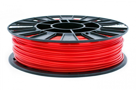 PLA пластик REC, 2.85 мм, красный, 750 гр.