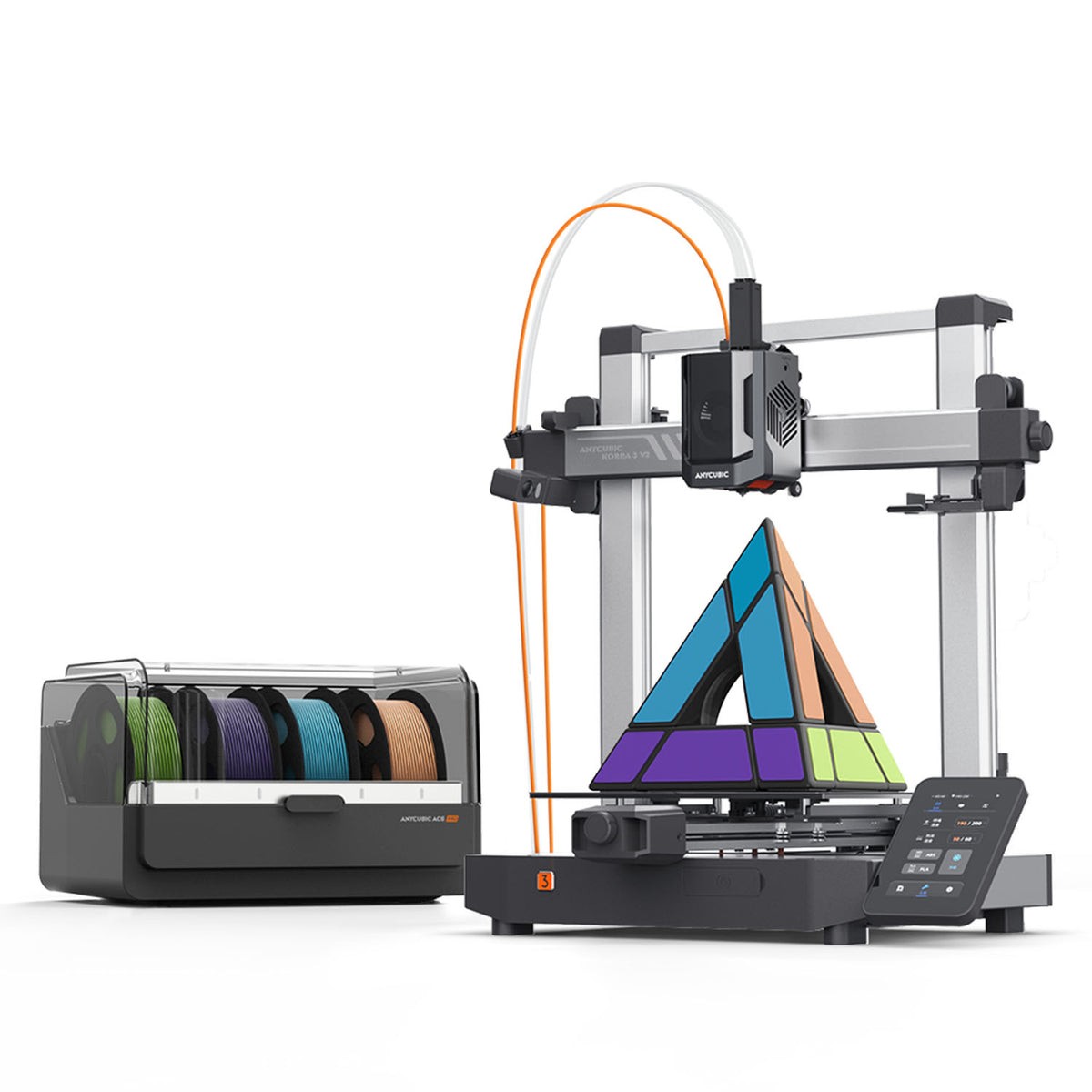 3D принтер Anycubic Kobra 3 V2 Combo