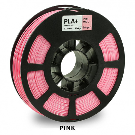 PLA + Пластик Kodak, 1.75 мм, Розовый, 750 гр.