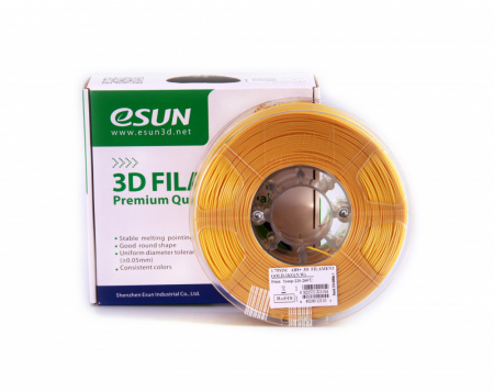 ABS+ пластик ESUN, 1.75 мм, золотой, 1 кг