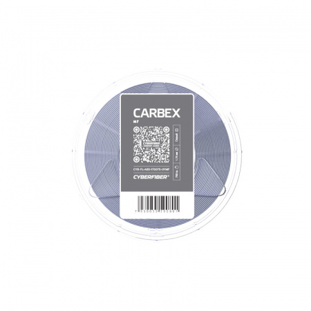 CARBEX MF пластик CyberFiber, 1.75 мм, серый, 750 г