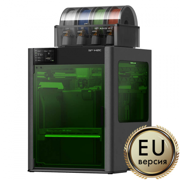 картинка 3D принтер Bambu Lab H2C AMS Combo Laser 40 Вт