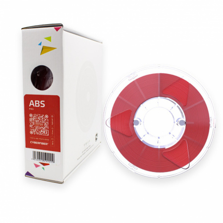 ABS PRO пластик CyberFiber, 1.75 мм, красный, 750 г