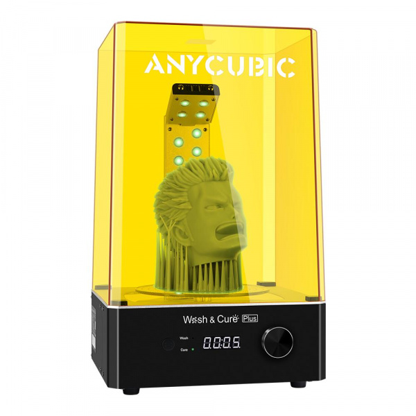 Изображение Полимеризационная камера (УФ-камера) и Мойка Anycubic Wash and Cure Plus который можно купить в интернет-магазине 3DSYSTEM в Москве