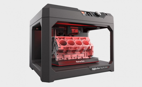 картинка 3D принтер MakerBot Replicator +