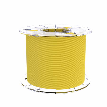 ABS пластик CyberFiber, 1.75 мм, желтый, 2.5 кг