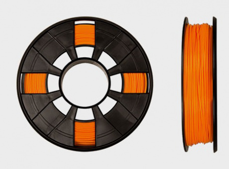 PLA пластик MakerBot, 1.75 мм, неоновый оранжевый, 220 гр.