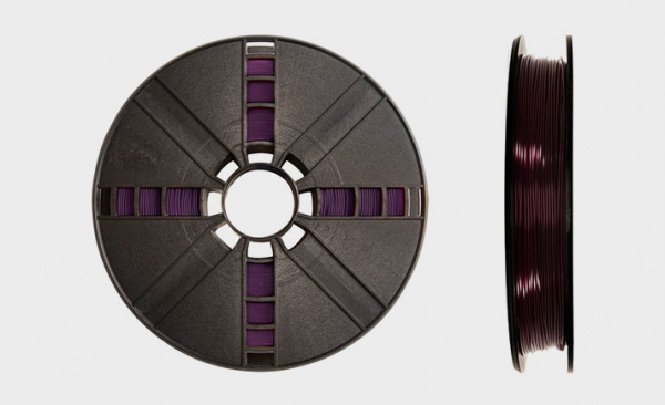 PLA пластик MakerBot, 1.75 мм, фиолетовый прозрачный, 900 г