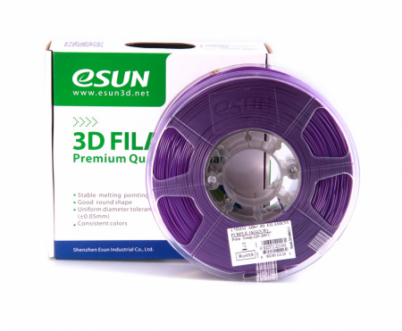 ABS+ пластик ESUN, 1.75 мм, фиолетовый, 1 кг