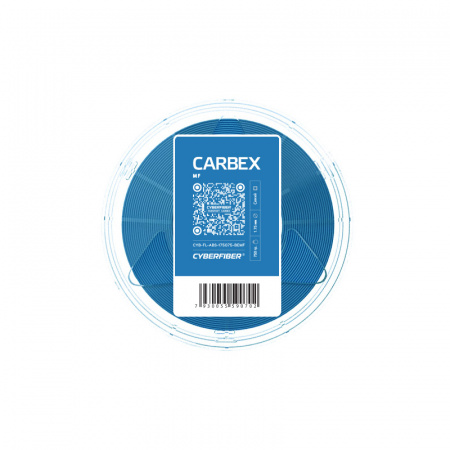 CARBEX MF пластик CyberFiber, 1.75 мм, синий, 750 г
