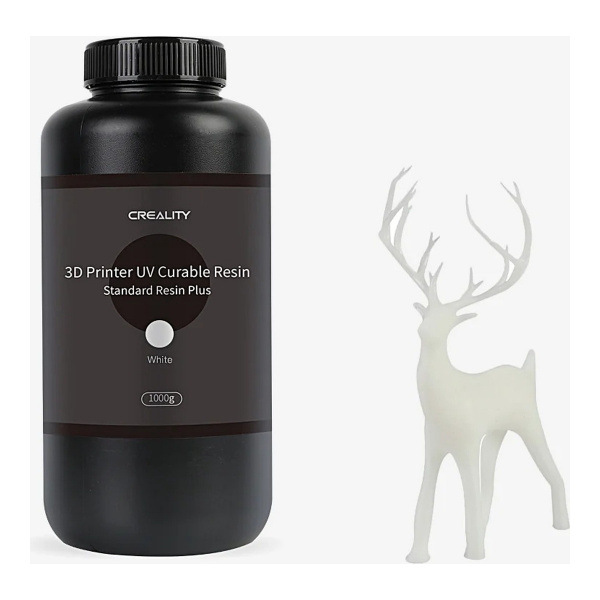 Фотополимер Creality Standard Rigid LCD UV Resin, серый, 1 л