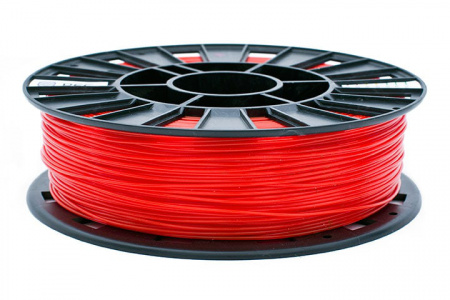 PLA пластик REC, 1.75 мм, красный, 750 гр.