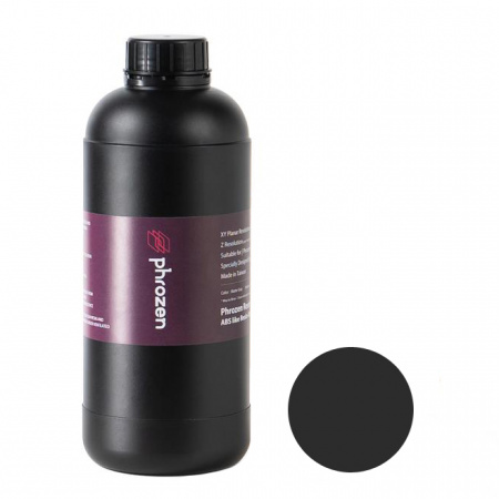 Фотополимерная смола Phrozen ABS Water Washable, черная, 1 кг