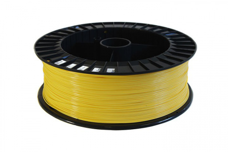 PLA пластик REC, 1.75 мм, жёлтый, 2 кг
