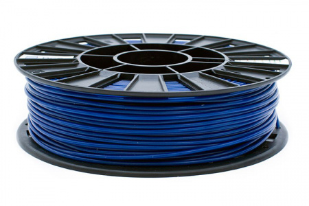 PLA пластик REC, 2.85 мм, синий, 750 гр.