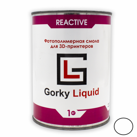 Фотополимерная смола Gorky Liquid "Reactive", полупрозрачный, 1кг