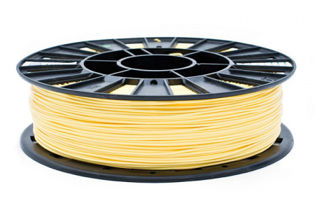 PLA пластик REC, 1.75 мм, желтый, 750 гр.