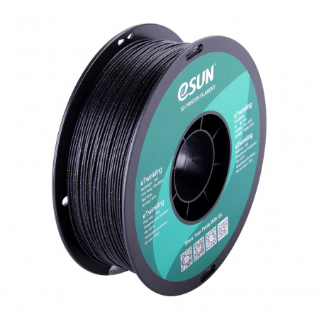 eTwinkling-PLA пластик ESUN, 1.75 мм, черный, 1 кг