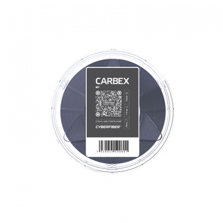 CARBEX MF пластик CyberFiber, 1.75 мм, темно-серый, 750 г